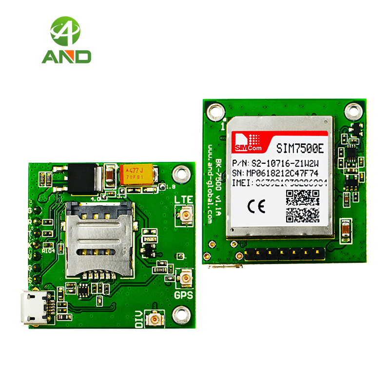 Lte Cat1 Sim7500e Breakout Board Sim7500 Core Testing Kits With Gps And 4g Antennas