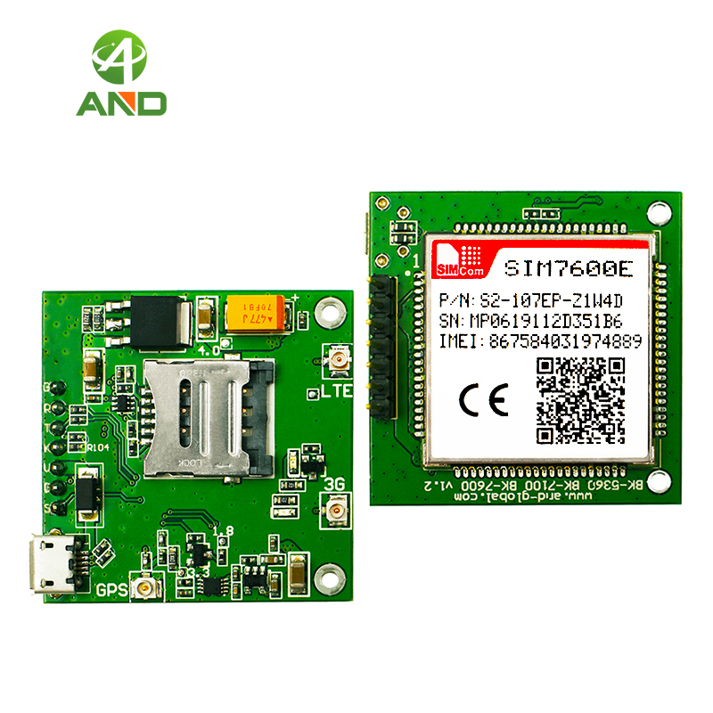 New Lte Cat1 Core Kit Sim7600e Mini Board Model Bk-sim7600e 1pc With Gps And 4g Antenna
