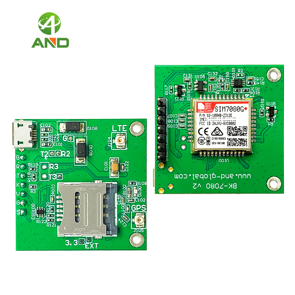 Sim7080g Lte Cat-m Nb-iot Module Sim7080 Breakout Board With Gps And 4g Antenna