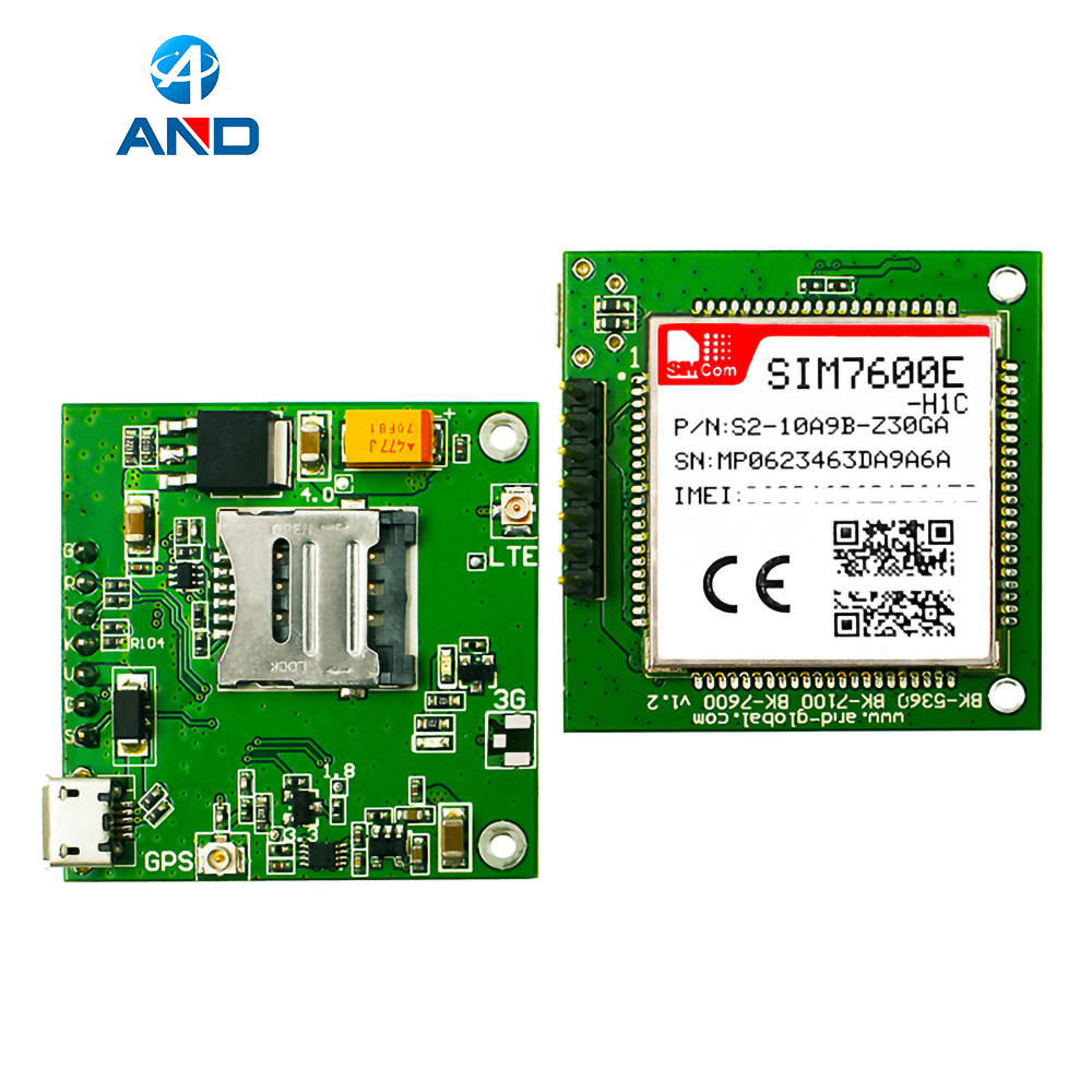 Low Cost Cat4 Sim7600e H1c Breakout 4g Lte Core Sim7600e-h1c With Antennas
