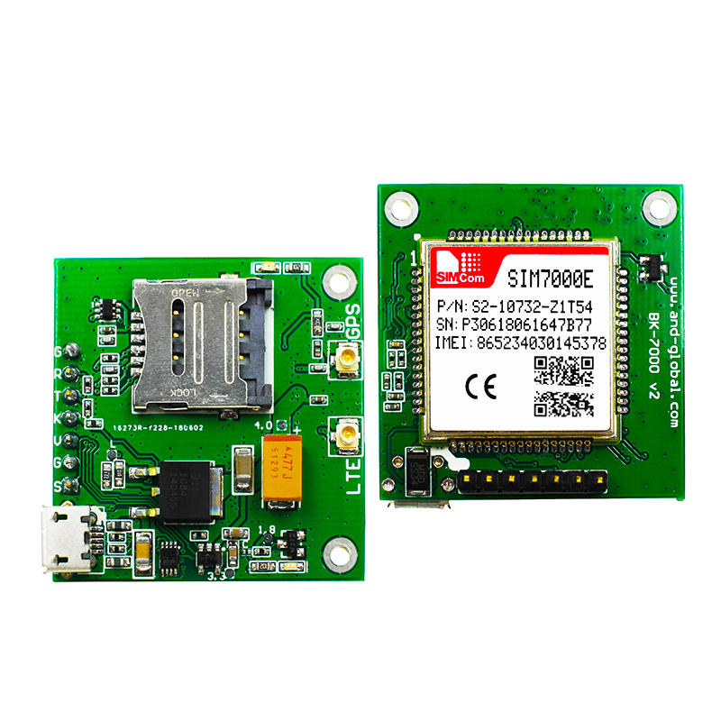 Sim7000e Breakout Board Sim7000 Core Kit With Nb And Gps Antenna