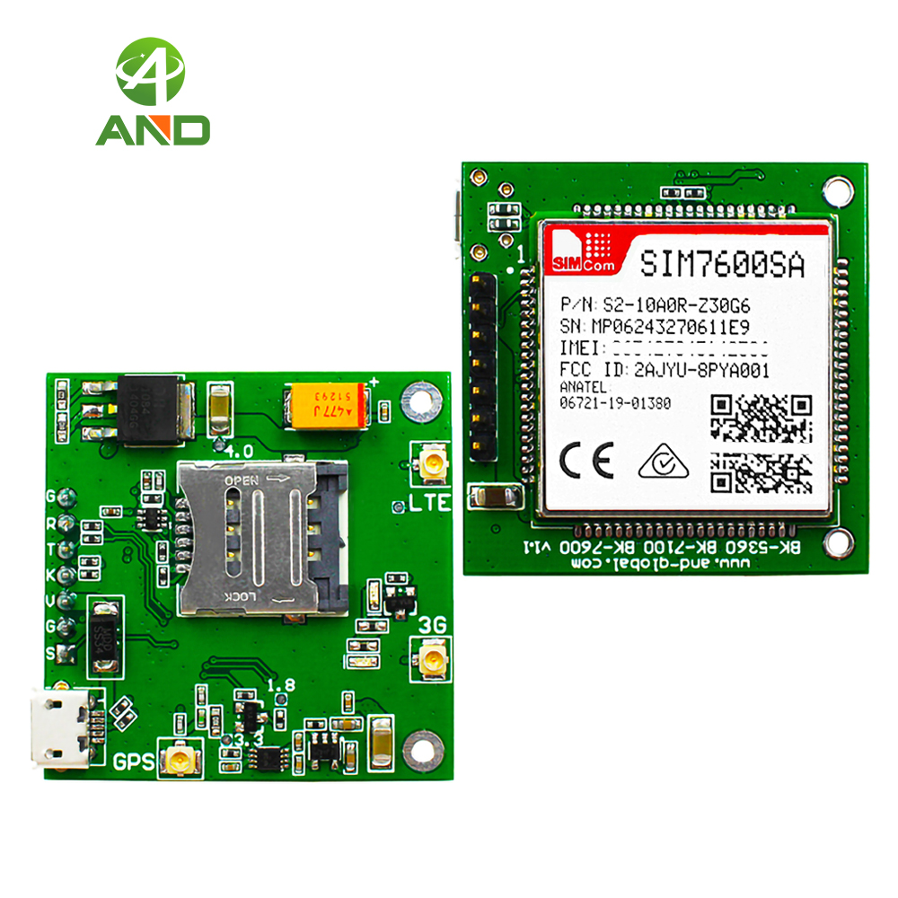 1pc New Sim7600sa Lte Cat1 Mini Core Board 4g With Antennas