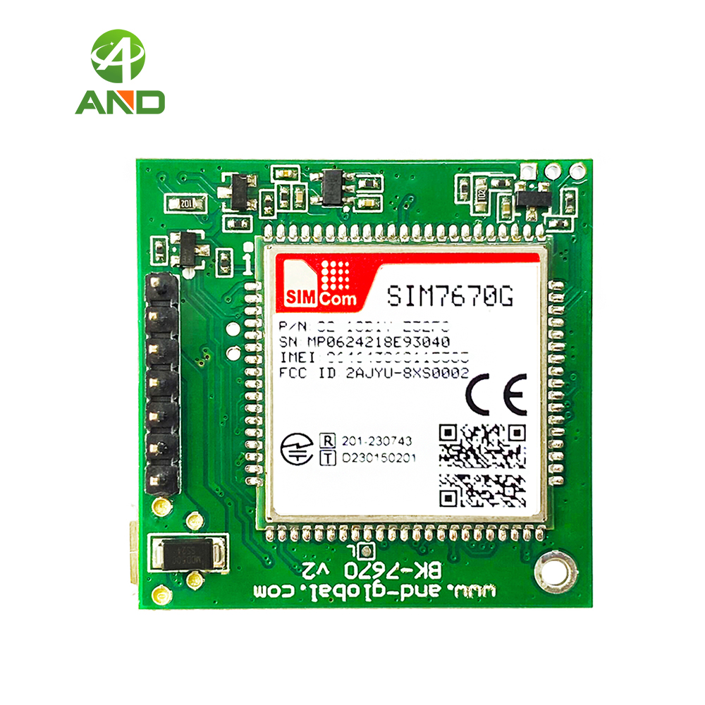 4G communication SIM7670G LTE Cat1 module Global,Qualcomm SIM7670G breakout kit development Core Board
