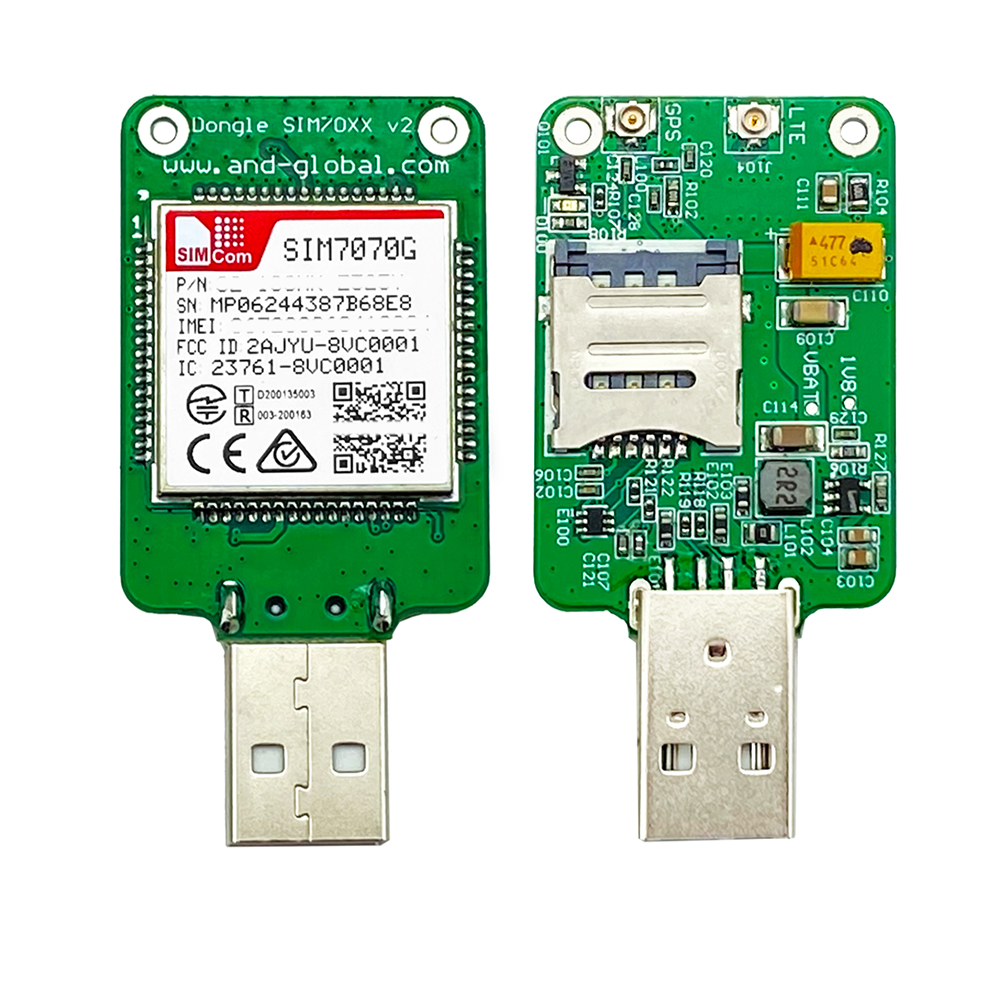 Usb Dongle Sim7070g Pc Iot Nb Sim7070 Lpwa Cat-m Cat-nb