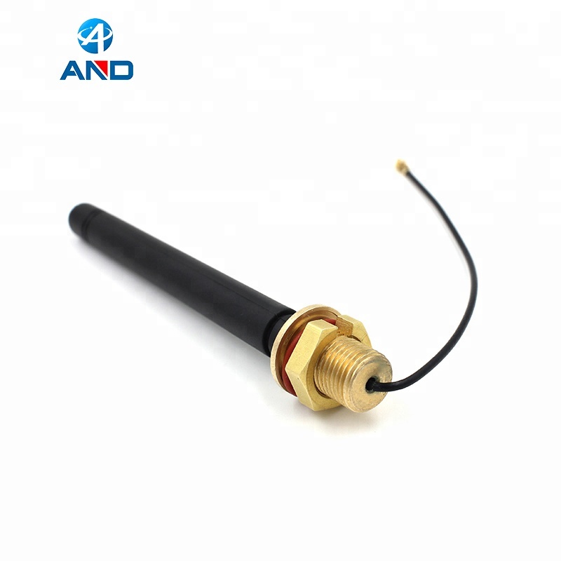 Ism Antenna Omni Direction Screw Ipex 868mhz Antenna,Rf1.37 100mm Length,Screw Type Ipx18