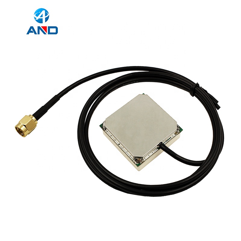 External Sma Double Feed Point Gps Glonass Beidou Rtk Antenna 3 In 1