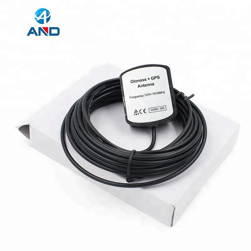 Gps Glonass Antenna,Ip67 Rated,Ultra-low Profile Miniature Magnet Mounted