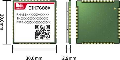 Lte Cat4 Module Board Sim7600e-h Sim7600 Series 4g Core Board With Gps And 4g Antenna 10