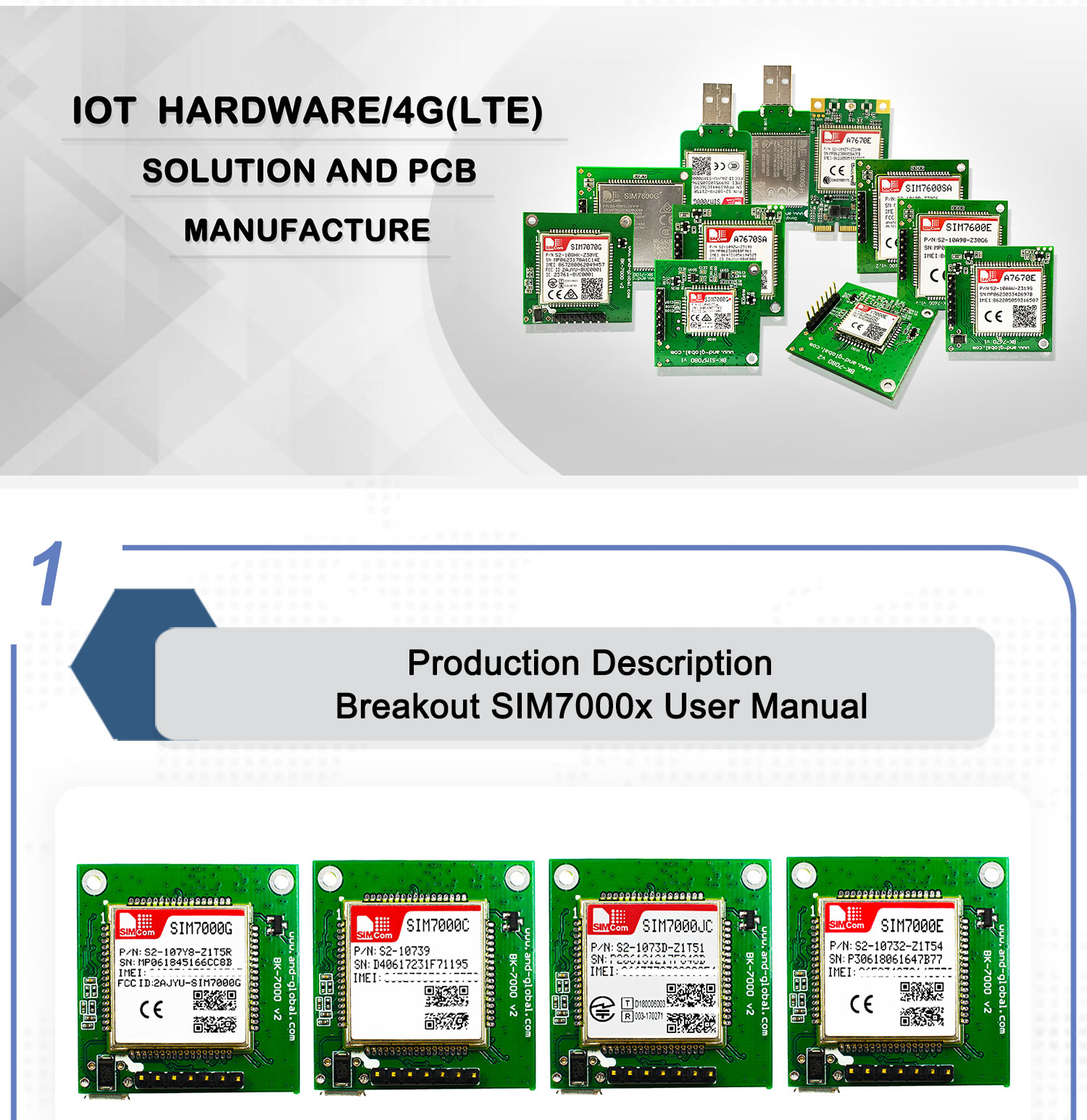 Mobile Iot Modules,Sim7000a Kit,American Cat M1 Emtc Breakout Board For Verizon Network With Gps And Nb Antenna 11