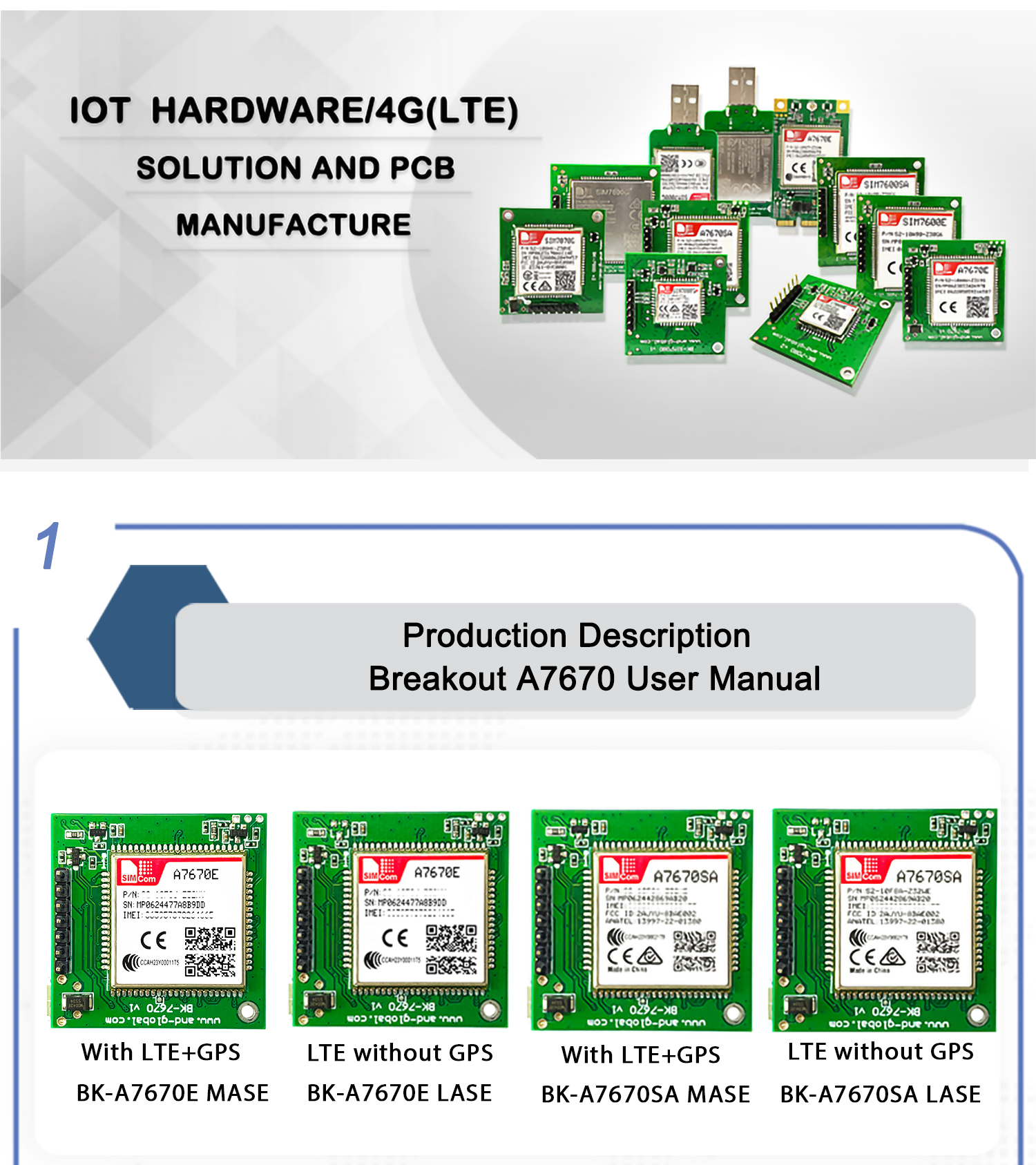 Simcom A7670e 4g Cat 1 With Gsm Gps Module With Development Core Board Wireless Communication Ttl With 4g Gps Antennas 10